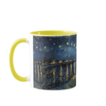 Starry Night on the Rhone Mug – Van Gogh Inspired 