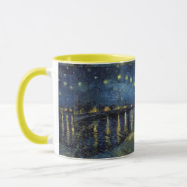 Starry Night on the Rhone Mug – Van Gogh Inspired  マグカップ
