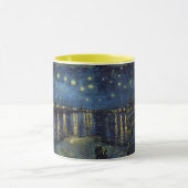 Starry Night on the Rhone Mug – Van Gogh Inspired  マグカップ (中央)