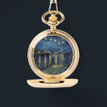 Starry Night on the Rhone Pocket Watch – Van Gogh  腕時計<br><div class="desc">Carry a piece of timeless art wherever you go. This pocket watch is inspired by Vincent van Gogh’s masterpiece “Starry Night on the Rhone”, capturing the calm night sky and glowing reflections over the river. Designed for art lovers and collectors, this elegant timepiece blends classic style with artistic beauty. A...</div>
