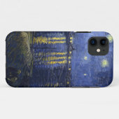 Starry Night Over The Rhone by Van Gogh Case-Mate iPhoneケース (裏面(横))