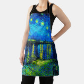 Starry Night Over the Rhone by Vincent Van Gogh エプロン (インサイチュ)