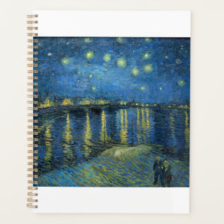 Starry Night Over the Rhone by Vincent van Gogh プランナー手帳