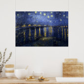 Starry Night Over the Rhone Poster ポスター (キッチン)