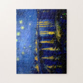 Starry Night Over The Rhone Vincent Van Gogh Vect ジグソーパズル (縦)