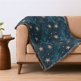 Starry Night Pattern スローブランケット