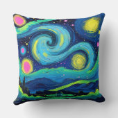 Starry night pillow クッション (裏面)