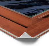 Starry Night Skies Window Illusion - Fake Window ポスター (角)