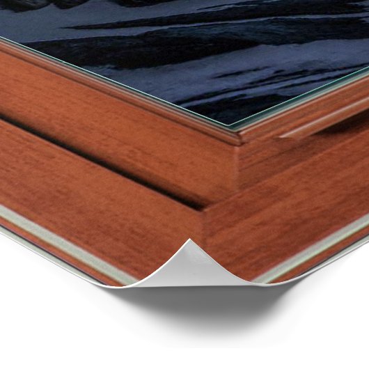 Starry Night Skies Window Illusion - Fake Window ポスター (角)