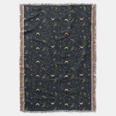 Starry Night Sky Angel スローブランケット (正面縦)