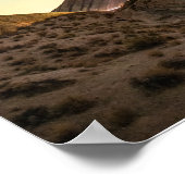 Starry Night Sky Milky Way ポスター (角)