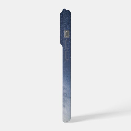 Starry Night Sky Milky Way iPhoneケース (左側面)