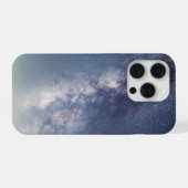 Starry Night Sky Milky Way iPhoneケース (裏面横)