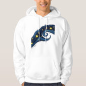 Starry Night Tear Art Hoodie パーカ (正面)