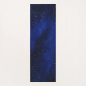 Starry Night Tree Gold Taurus Constellation Zodiac ヨガマット (裏面)
