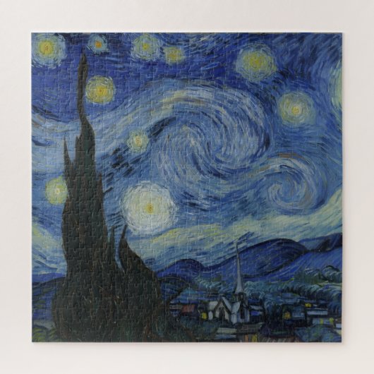 Starry Night - Van Gogh  ジグソーパズル (縦)