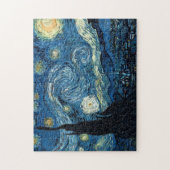 Starry Night Van Gogh Fine Art ジグソーパズル (縦)