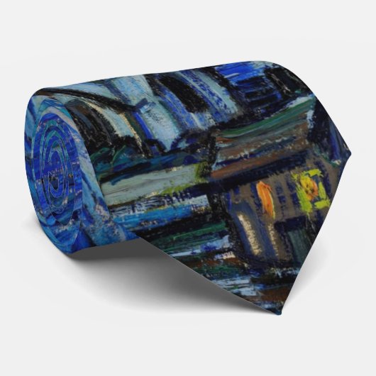 Starry Night Vincent Van Gogh    ネクタイ (ロール)