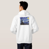 Starry Night , Vincent van Gogh パーカ (裏面フル)