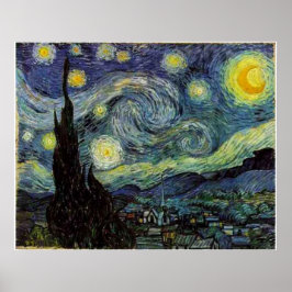 Starry Night,Vincent van Gogh ポスター