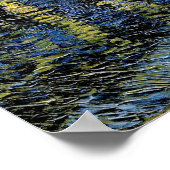 Starry Night Vincent van Gogh ポスター (角)
