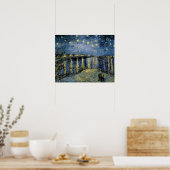 Starry Night Vincent van Gogh ポスター (キッチン)