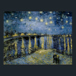 Starry Night  Vincent  van Gogh  ポスター<br><div class="desc">Thatched Cottages at Cordeville.  Vincent Willem van Gogh. Reproduction of famous works of art  images in the public domain.</div>