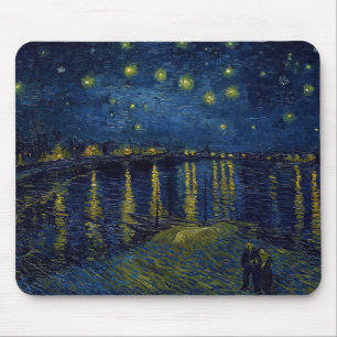 Starry Night, Vincent van Gogh マウスパッド