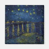 Starry Night, Vincent van Gogh マグネット (正面)