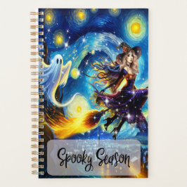 Starry Night Witchy Halloween Design プランナー手帳