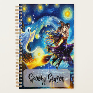 Starry Night Witchy Halloween Design プランナー手帳