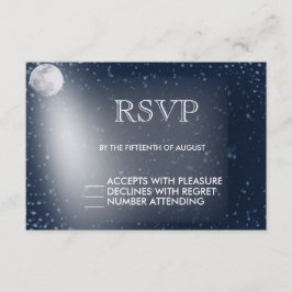 Starry Night with Moon Glow RSVP