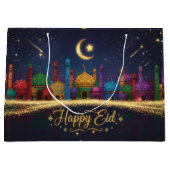Starry Nights Eid ラージペーパーバッグ (正面)