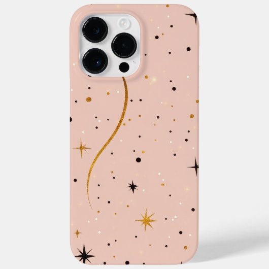 Starry Protection – スター付き電話ケースデザイン Case-Mate iPhoneケース (裏面)