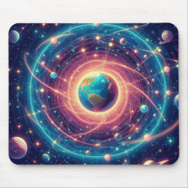 Starry Skies Thick Computer Mousepad マウスパッド