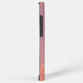 Starry Sky and Grassland Sunset Phone Case Samsung Galaxyケース (右側面)
