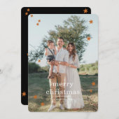 Starry Sky Christmas Card シーズンカード (正面/裏面)