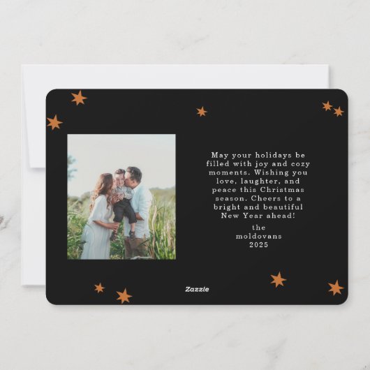 Starry Sky Christmas Card シーズンカード (裏面)