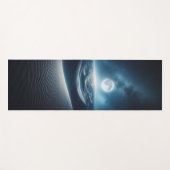 Starry Sky & Moonlit Dunes ヨガマット (正面(横))