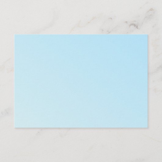 Starry Sky Sparkleの情結婚報カード エンクロージャーカード (裏面)