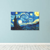 Starry Starry Night by Vincent Vanゴッホキャンバスアート キャンバスプリント (インサイチュ (ウッドフロア))