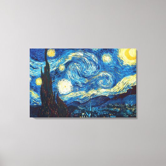 Starry Starry Night by Vincent Vanゴッホキャンバスアート キャンバスプリント (正面)