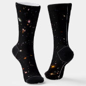 Starry universe deep space ソックス (傾斜あり)