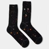 Starry universe deep space ソックス (右)