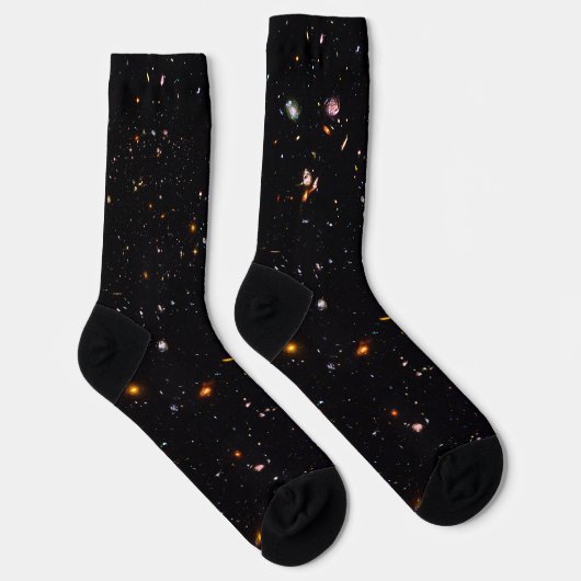 Starry universe deep space ソックス (右)