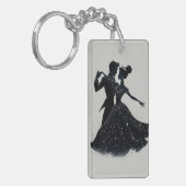 Starry Waltz Couple Keychain キーホルダー (正面左)