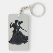 Starry Waltz Couple Keychain キーホルダー (裏面)