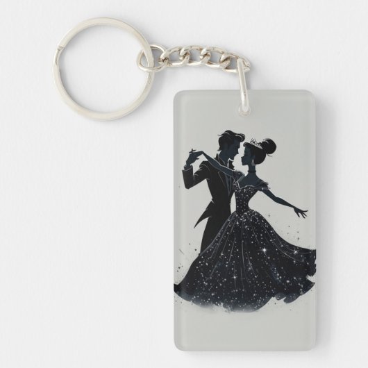 Starry Waltz Couple Keychain キーホルダー (正面)