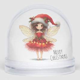 Starry Winged Fairy Holiday Card