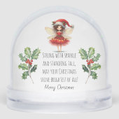 Starry Winged Fairy Holiday Card (裏面)